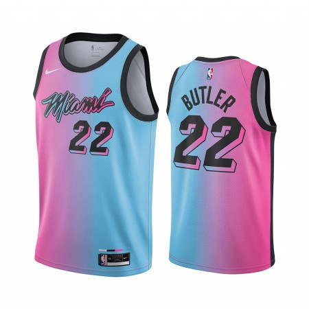 Maglia NBA Miami Heat Jimmy Butler 22 2020-21 City Edition Swingman - Uomo
